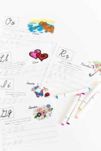 Tracing letters and learning new bible verses was never so easy for your kids! Get the Practice your Cursive ABC with Bible Verses - Free Printable! No tricks, no subscription needed.