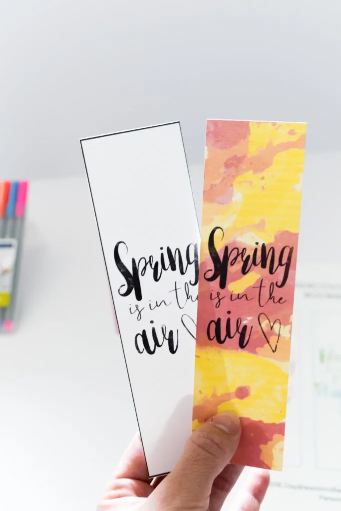 Hold on tight. These Watercolor Spring Bookmarks are absolutely beautiful! Use them for all of your books, or why not to give them to someone that loves reading and the spring season!!