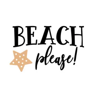 SVG Files_FREE SVG Beach Please