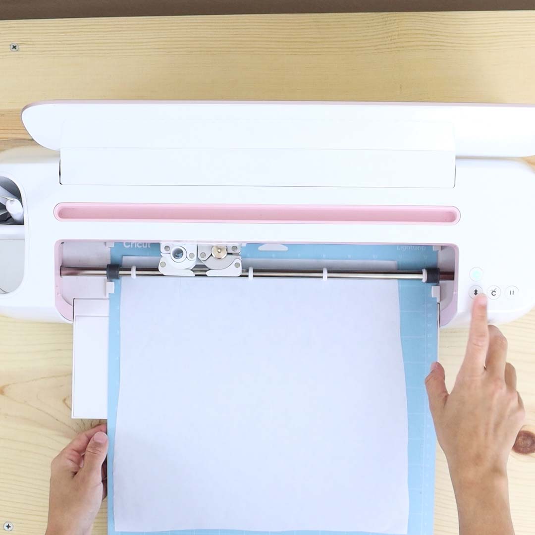 cutting freezer paper with the Cricut Machine