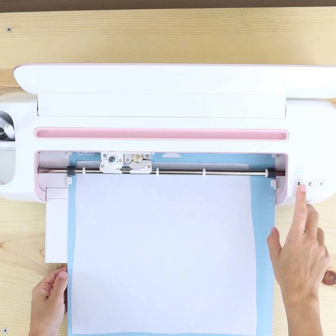 cutting freezer paper with the Cricut Machine