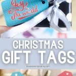 Christmas Gift Tags Free Printable - Pinterest Image