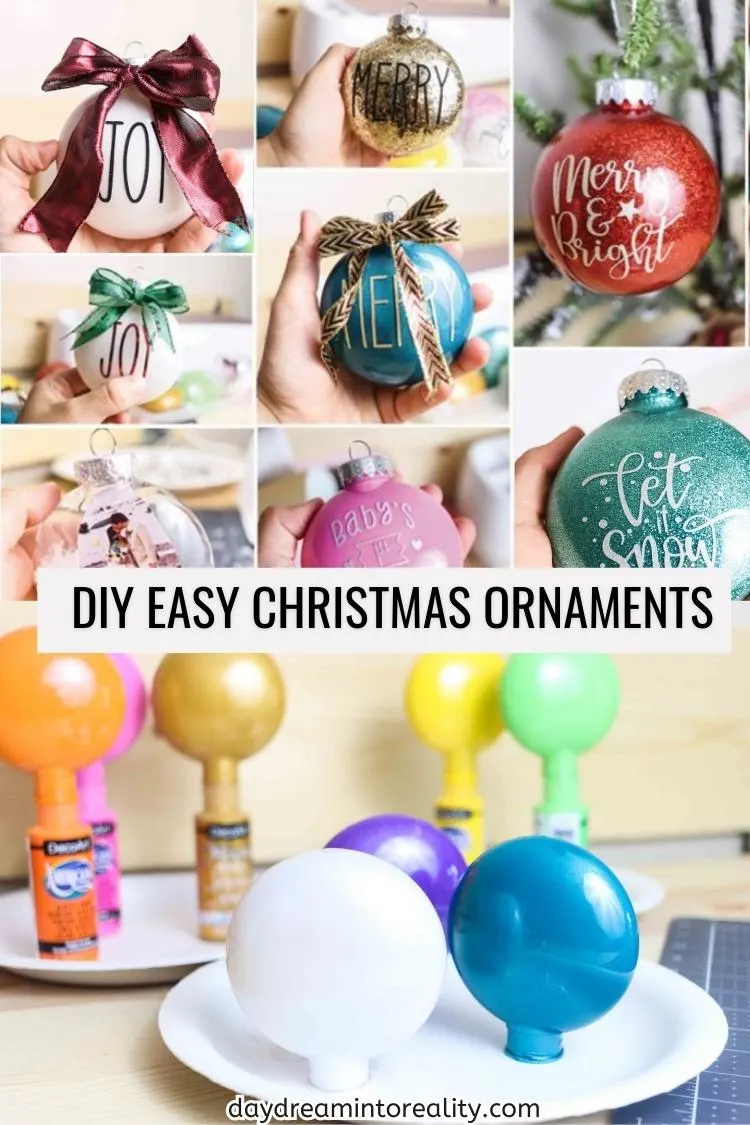 DIY Christmas Ornaments - Pinterest Image