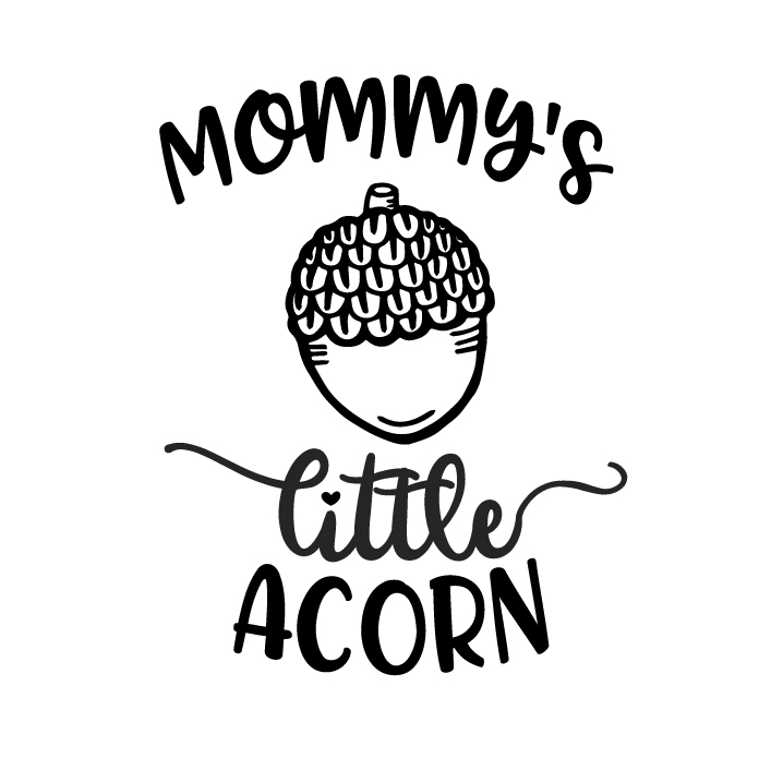 Mommy's little acorn free svg