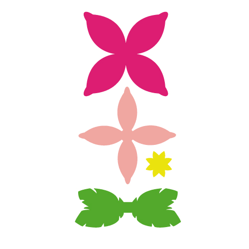 Flower Bow Free SVG