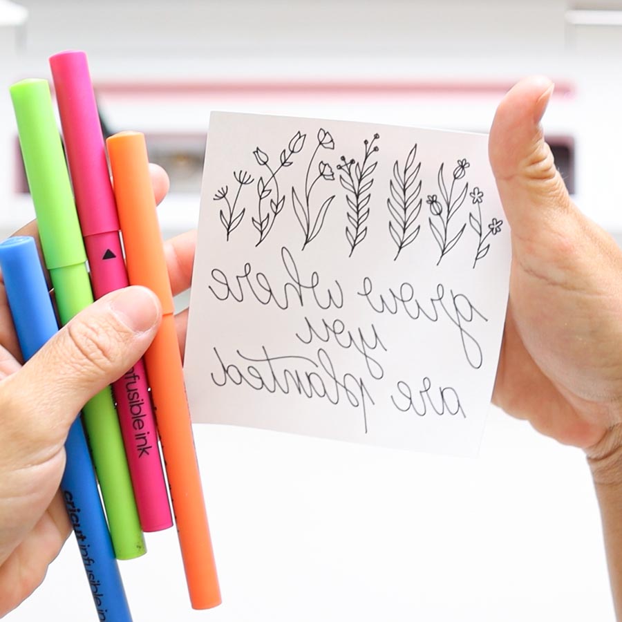 cricut drawing and infusible ink pens