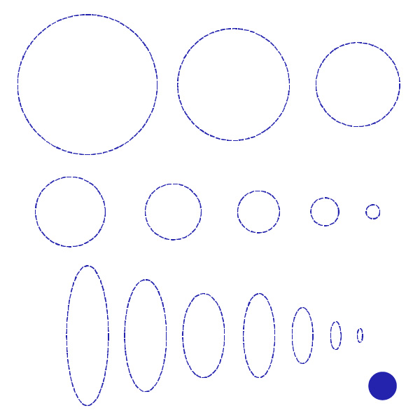 Cricut Perforation Line Alternative FREE SVG Circle