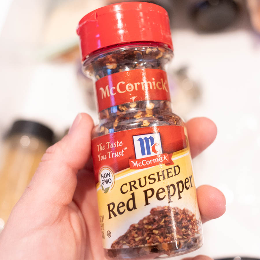 crushed red pepper