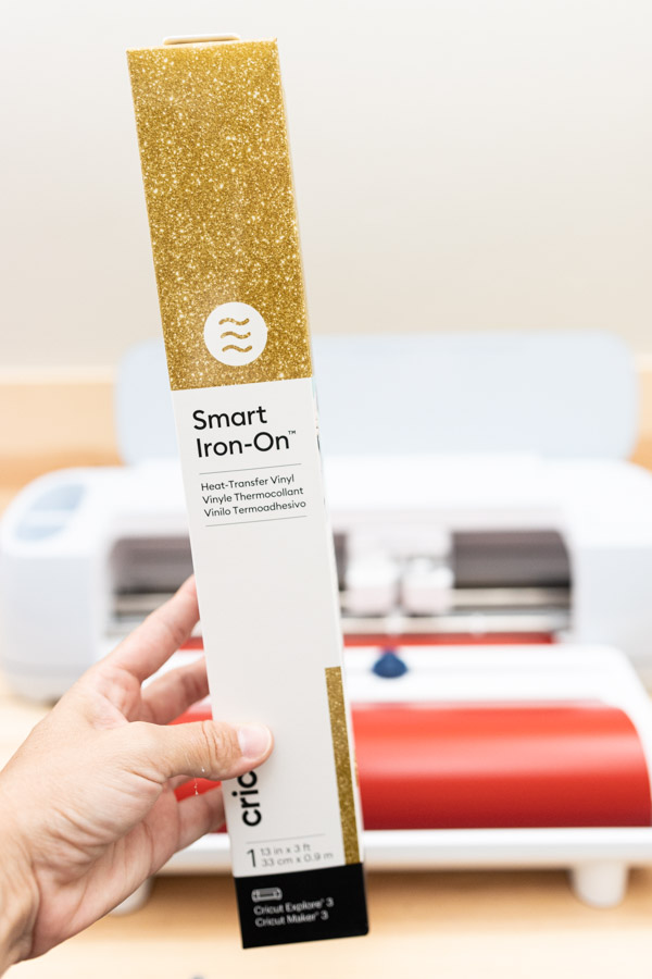 glitter smart iron-on