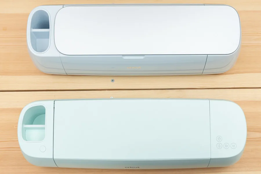 cricut maker 3 and explore 3 from the top