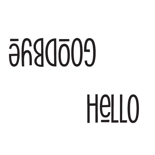 hello + goodbye Free SVG