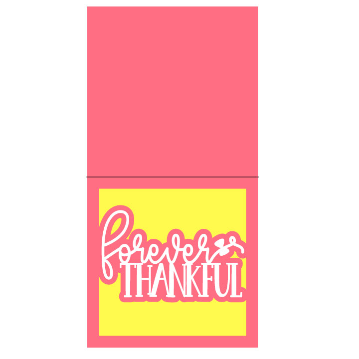 forever thankful thank you card