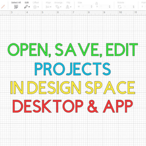 feautured image for save open and edit projects in design space