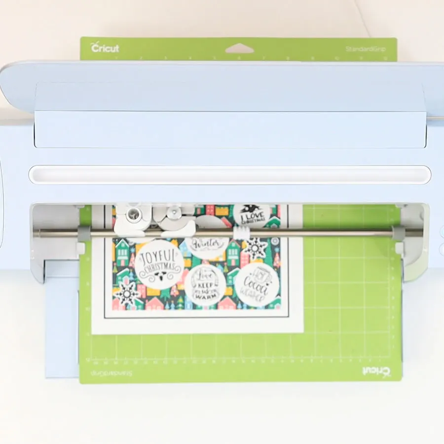 cricut cutting sticker sheet.