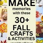 Discover over 30 amazing fall crafts and activities for kids! From easy DIY pumpkin crafts to fun leaf suncatchers, these projects are designed to spark creativity and celebrate the beauty of autumn. Perfect for preschool and elementary ages, each craft includes free printable templates for a stress-free crafting experience at home or in the classroom.