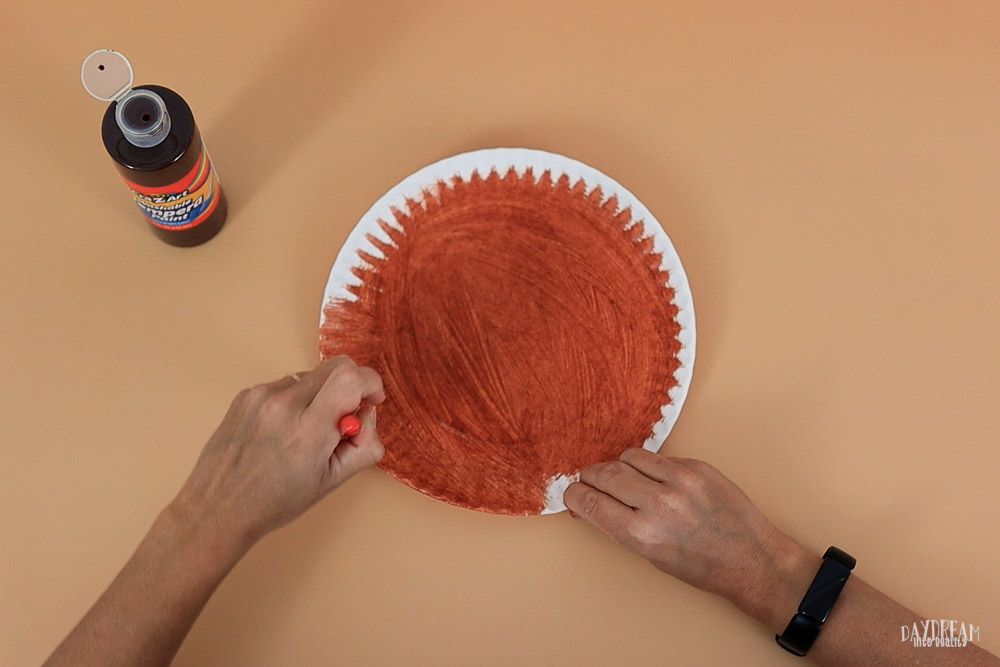 paint paper plate