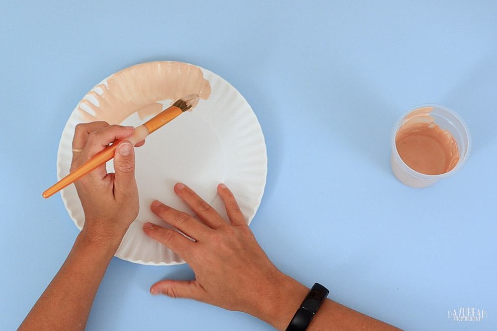 paint paper plate