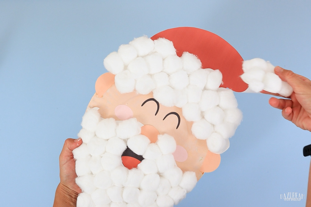 final paper plate Santa craft