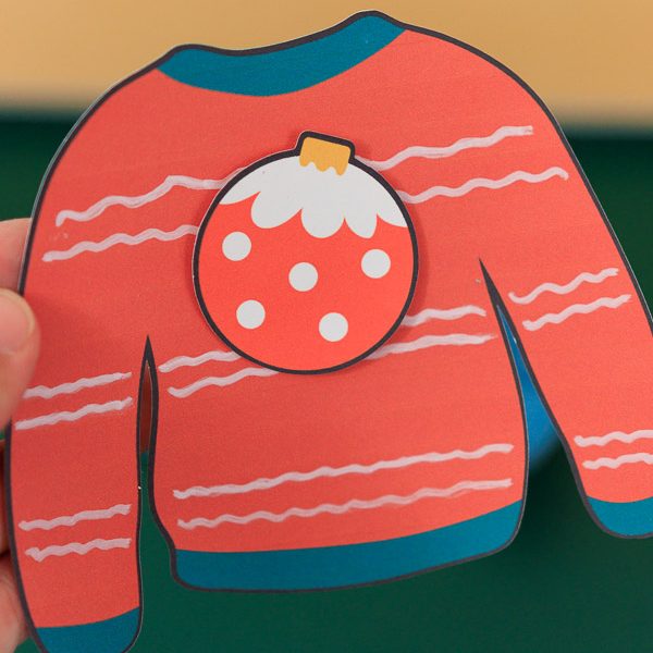 Ugly Sweater Craft For Kids - Pinterest Image