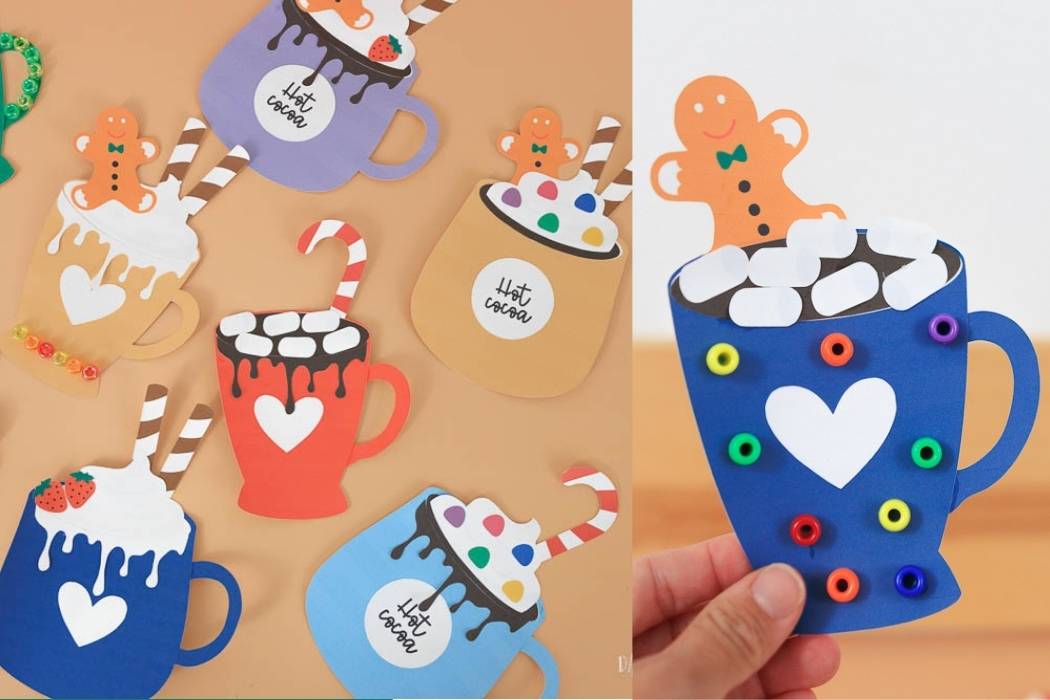 Paper Hot Cocoa Craft for Kids featured image 1