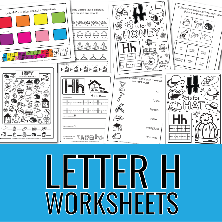 letter h free PDF Printables featured image 1:1 ratio