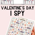 Valentine's Day I SPY Free Printable - Pinterest Image 4