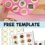 paper plate chocolate and candy tray - Pinterest image 5