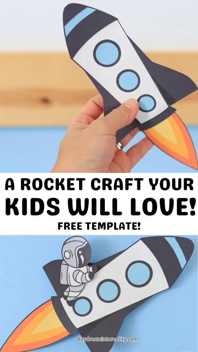 Build a Paper Rocker Craft for Kids Pinterest Image 3