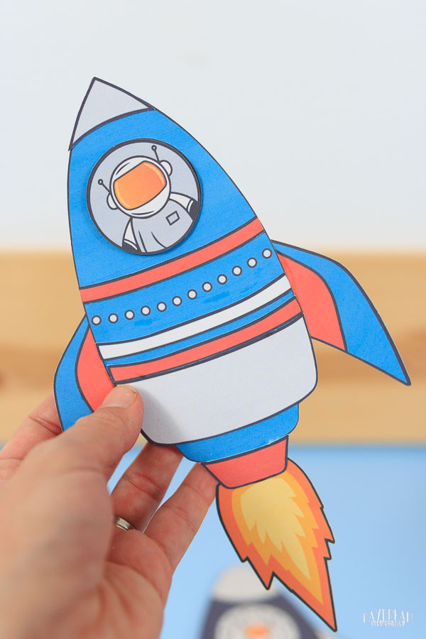 paper rocket craft option 2