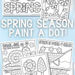 Spring Dot Marker Pages - Pinterest Image 3