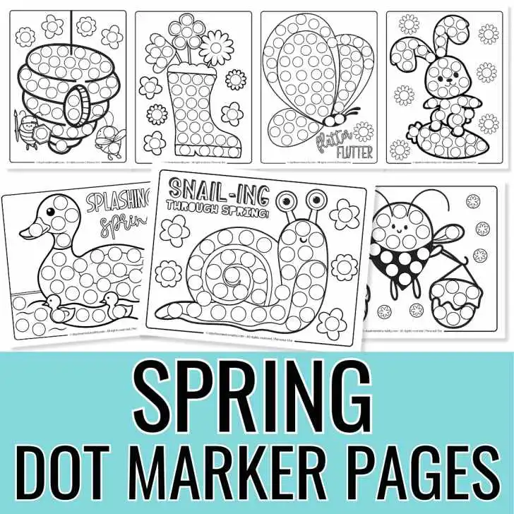 Spring Dot Marker Pages Featured Image Square